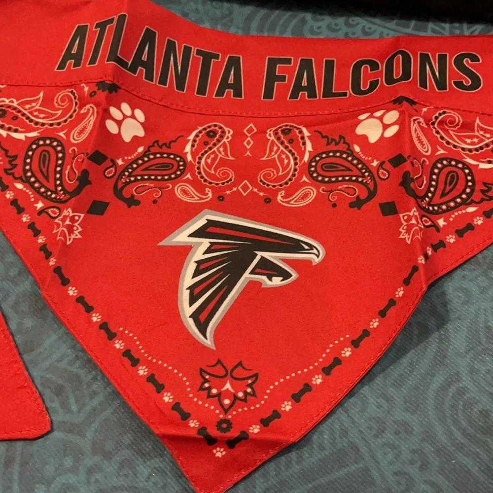 New Atlanta Falcons XL pet bandana